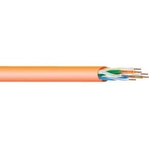 West Penn 4246EZBK1000 Cat6 Network Cable 1000ft Riser Black