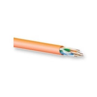 West Penn 4246EZBK1000 Cat6 Network Cable 1000ft Riser Black