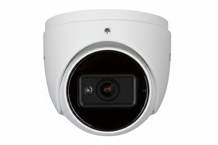 Luma LUM-820-IP-TFW 820 Series 8MP Turret IP Outdoor Camera, 2.8mm Fixed Lens, White