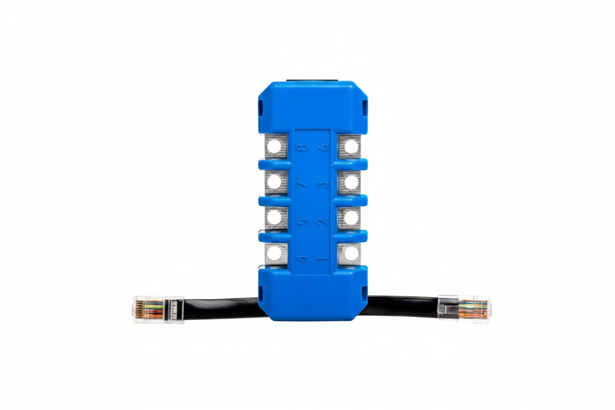 Jonard Tools BAN-800 RJ45 8-Position Modular Banjo Adapter