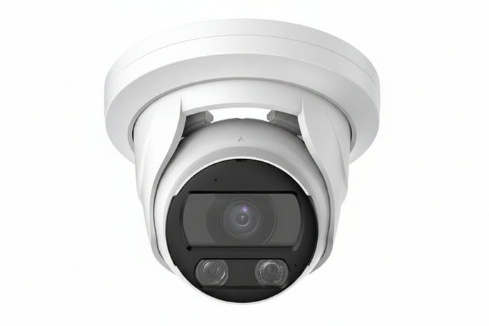 Luminys N5T-8LA2 8MP IP LumiLuxSmart White Turret Camera, 2.8mm Fixed Lens