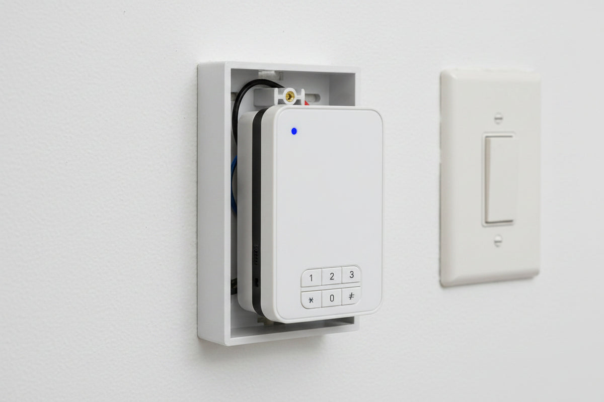ICC IC250MBSWH Faceplate Mounting Box in Single Gang, White