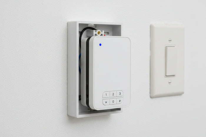 ICC IC250MBSWH Faceplate Mounting Box in Single Gang, White