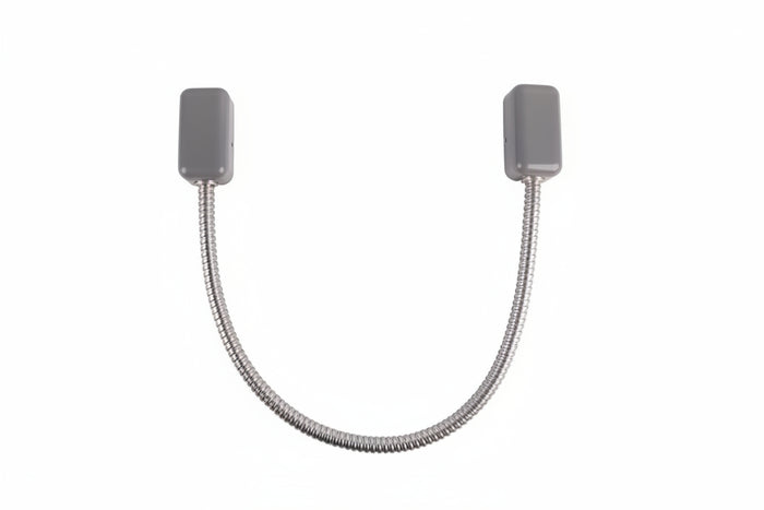 Keedex K-DL38A 18" Armored Door Loop with 3/8" Flexible Conduit, Aluminum