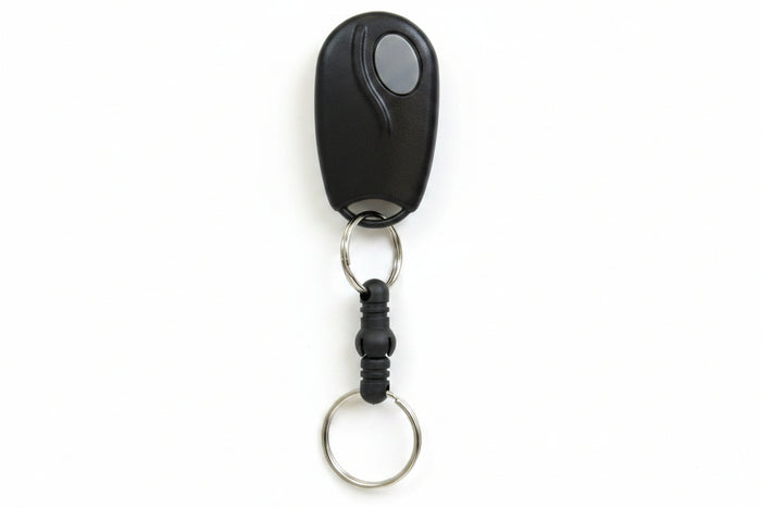 Linear ACT-31DH 1-Channel Factory Block Coded Key Ring TRANS PROX Transmitter and 26-bit Wiegand HID-Compatible Proximity Tag, Black
