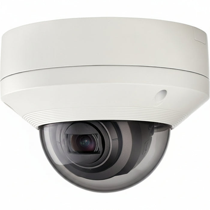 Hanwha XND-6081REV X-Series 2MP IR Indoor Vandal Dome Camera with PoE Extender 2.8-12mm Varifocal Lens, White