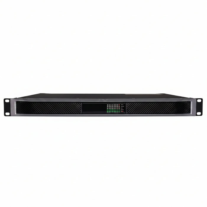 LEA Professional CONNECT 168D 19" 8-Channel Amplifier with Dante Inputs, 160W per Channel