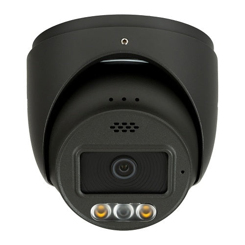 Luma LUM-820-IP-TFHB 820 Series 8MP Turret IP Outdoor Camera, 2.8mm Fixed Lens, WDR 120 dB, IP67, Black
