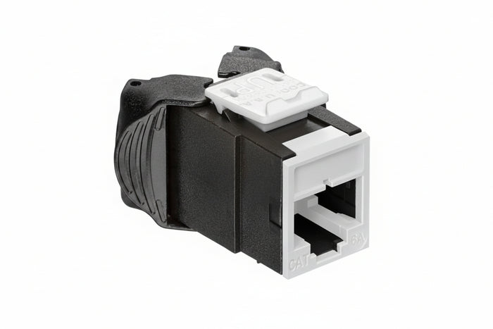 Leviton 6AUJK-RW6 Atlas-X1 CAT6A UTP QuickPort Jack, White