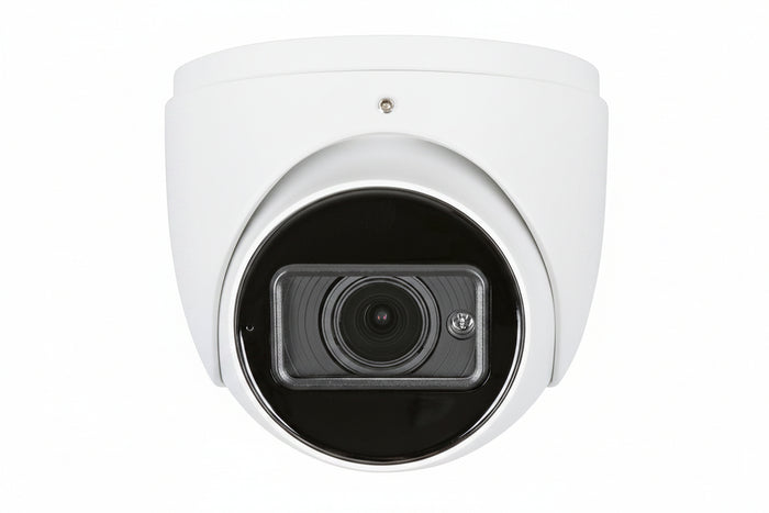Luma LUM-820-IP-TMW 820 Series 8MP Turret IP Outdoor Camera, 2.8-12mm Motorized Lens, White