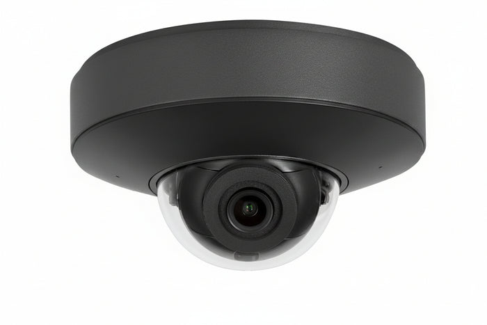 Luma LUM-520-IP-DFTB Surveillance 520 Series 5MP Compact Dome IP Outdoor Camera, 2.8mm Fixed Lens, Black
