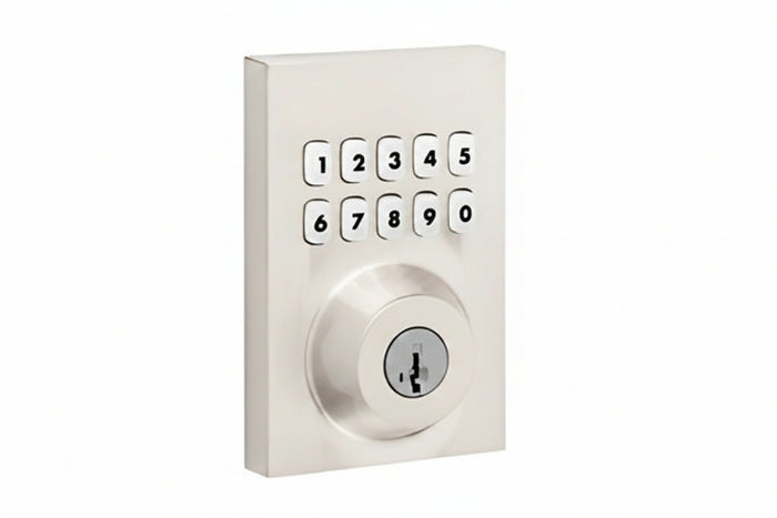 Kwikset 98935-004 Home Connect 620 Contemporary Keypad Smart Lock with Z-Wave Technology, Satin Nickel Finish