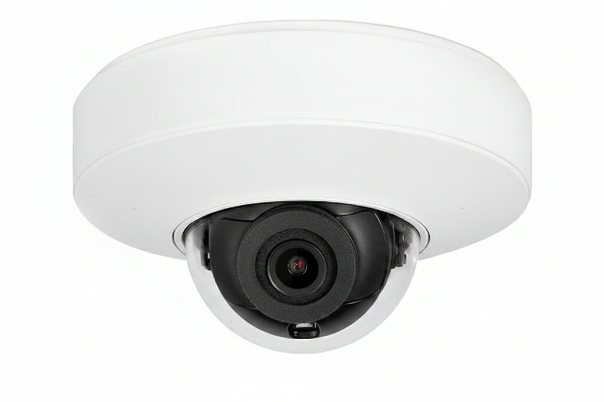 Luma LUM-520-IP-DFTW 520 Series Vandal 5MP Compact Dome IP Outdoor Camera, 2.8mm Fixed Lens, White