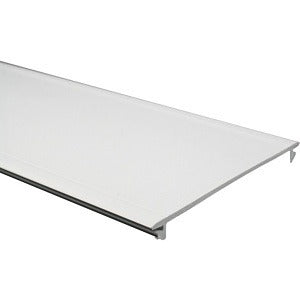 Wiremold 5400C Full Width Raceway Cover, 96 inch, Ivory