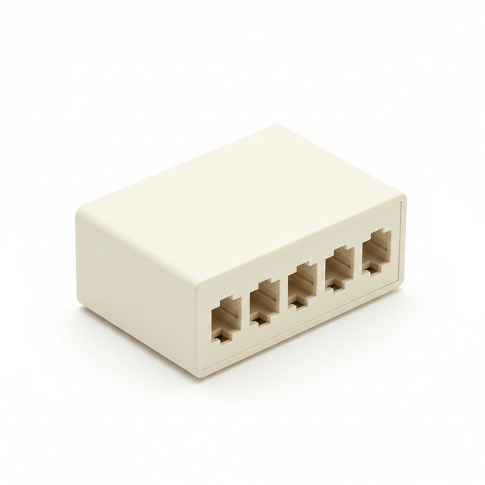 ICC IC107SB6WH Surface Mount Box with Ports, White