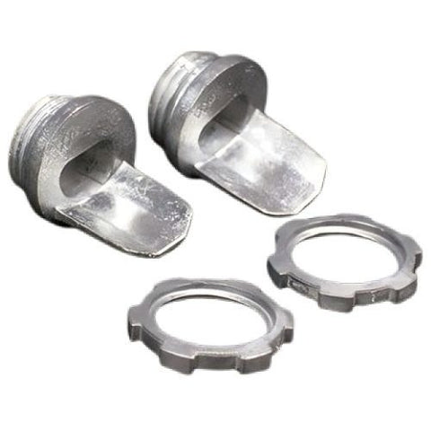 Wiremold 5781 1/2" Box Connector Galvanized Steel Conduit Fitting