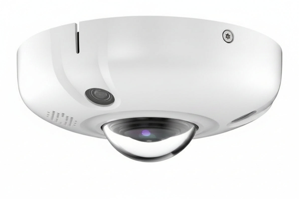 Luminys N9F-8RA1 8MP Fisheye 360° IP Camera, 33' IR Distance, 1.85mm Lens