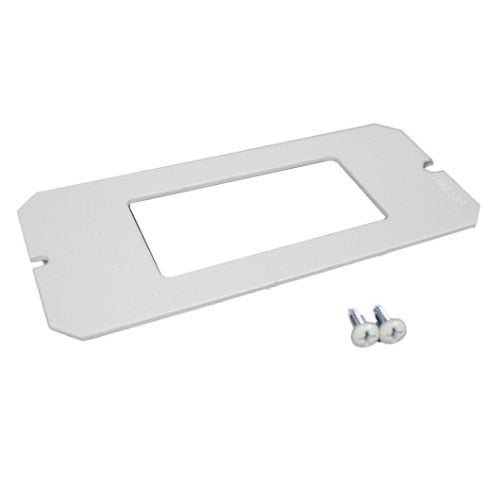 Wiremold 6DEC Evolution 6AT Device Plate, White