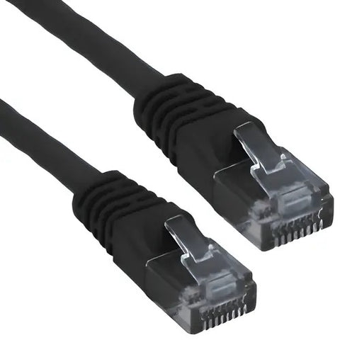 Wavenet 6E04UMBK-PC-05 CAT6e UTP Ethernet Patch Cable 5ft Black