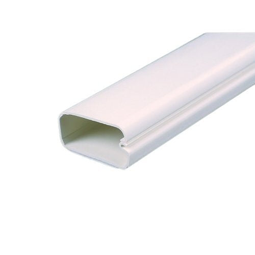 Wiremold 2900-WH Uniduct 1-Piece Latching Raceway Fitting White 6 ft