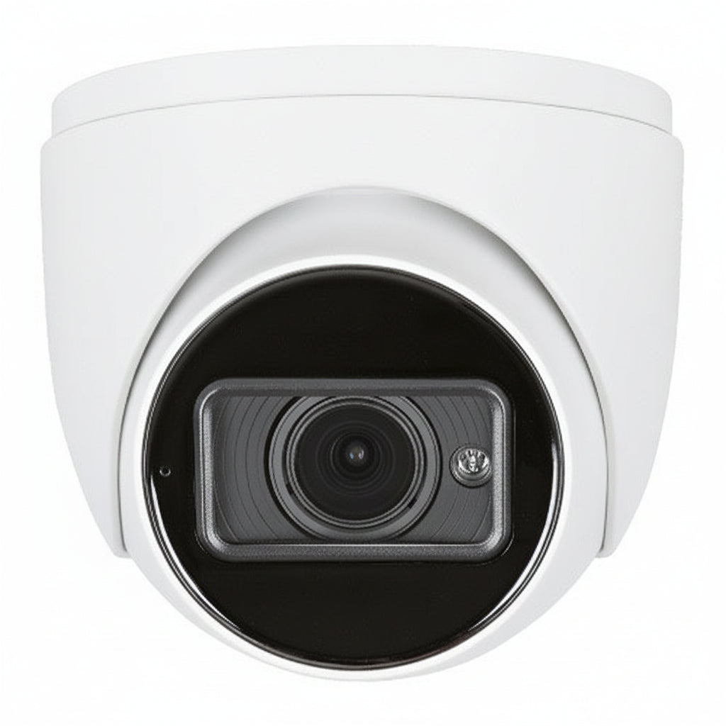 Luma LUM-820-IP-TMW 820 Series 8MP Turret IP Outdoor Camera, 2.8-12mm Motorized Lens, White