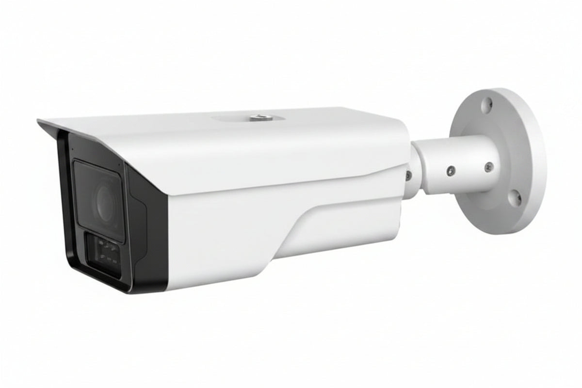 Luminys N3B-4LA2 N3 Series LumiLuxSmart 4MP Bullet IP Camera, 2.8mm Lens, IR and White-Light LEDs, Black