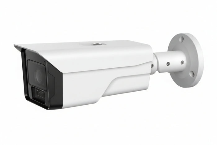 Luminys N3B-4LA2 N3 Series LumiLuxSmart 4MP Bullet IP Camera, 2.8mm Lens, IR and White-Light LEDs, Black