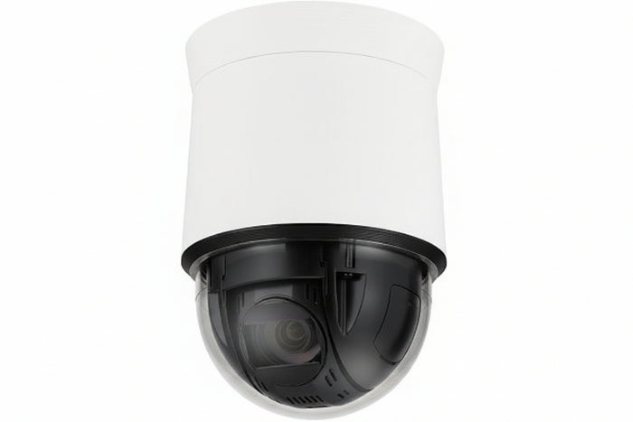 Hanwha QNP-6250 Q Series 2MP PTZ Camera, 4.44-111mm Varifocal Lens, 25x Optical Zoom, WDR 120 dB, White