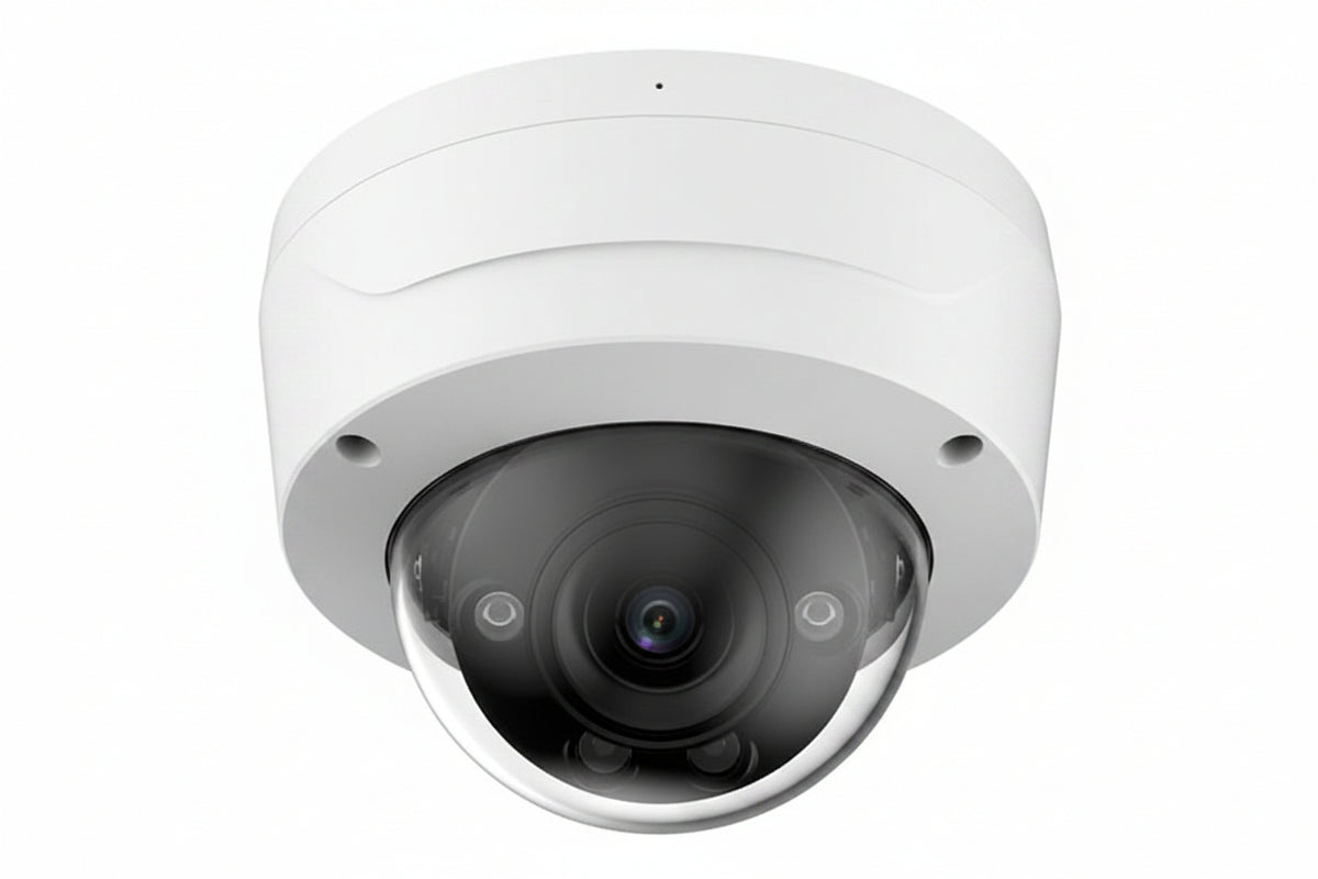 Luminys N5D-8LA2 8MP LumiLuxSmart Dome IP Camera, 2.8mm Lens