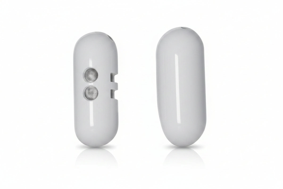 GRI 700-T-W Capped Miniature Surface-Mount Magnetic Switch Set with 3/4-Inch Standard Gap, White