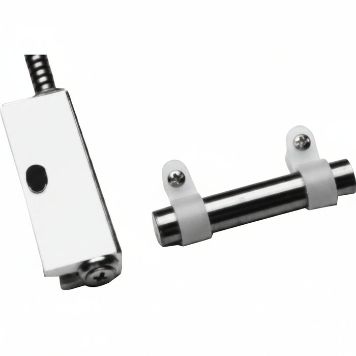 GRI 4612 Mini Curtain Door Switch Set with Reversible Probe and Armored Cable