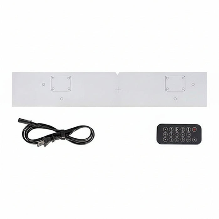 ES-PWR-SNDBR-180-BLK 2.1 Active Soundbar System with 8" Wireless Subwoofer