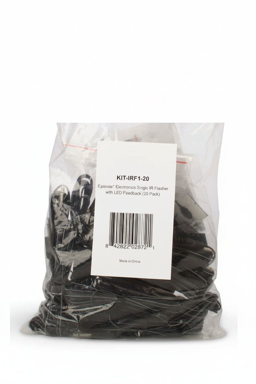 KIT-IRF1-20 Single IR Flasher with LED Feedback, 20-Pack