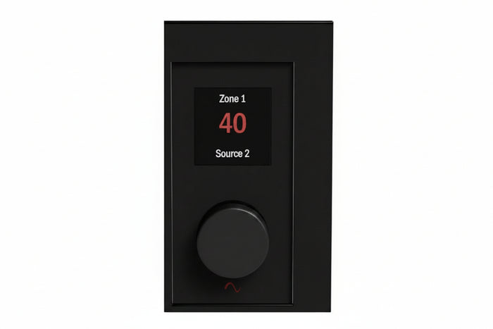 EA-COM-WP-ZONE-BL Zone / Source Controller Wall Plate for Episode Business Music DSPs