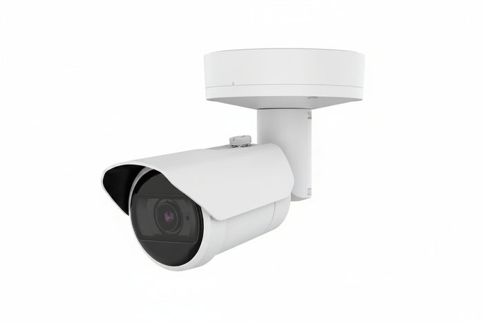 Hanwha XNO-A9084R 8MP AI IR Bullet IP Camera, 2.1x Zoom, 4.4-9.3mm Motorized Varifocal Lens