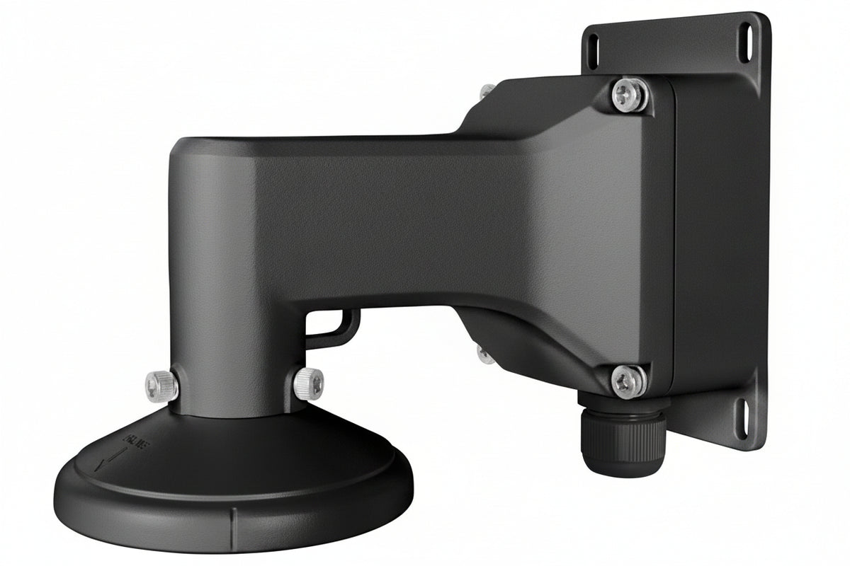 Luma LUM-WMBJB-VF-T-B X20 Wall Mount Bracket with Junction Box for Varifocal Turret, Black
