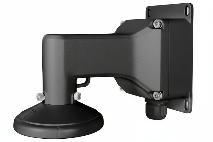 Luma LUM-WMBJB-VF-T-B X20 Wall Mount Bracket with Junction Box for Varifocal Turret, Black