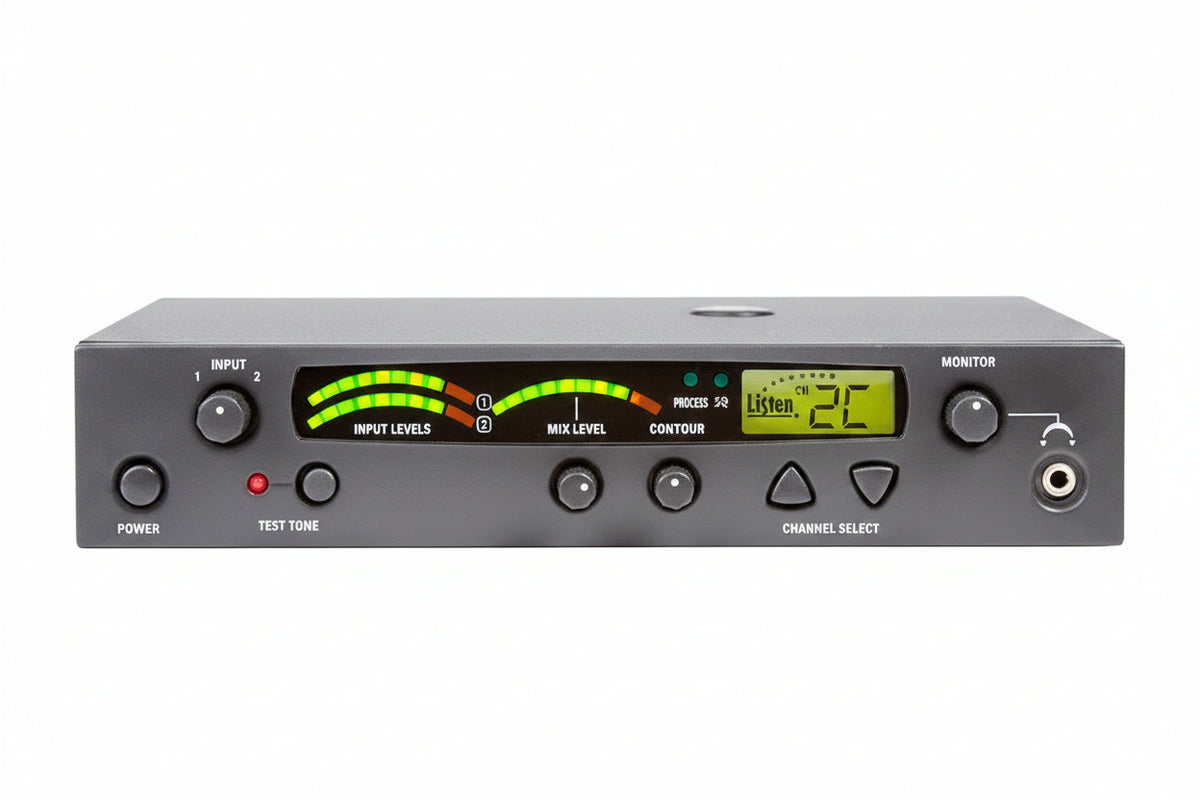 Listen Technologies LT-800 Stationary RF Transmitter, 72 MHz
