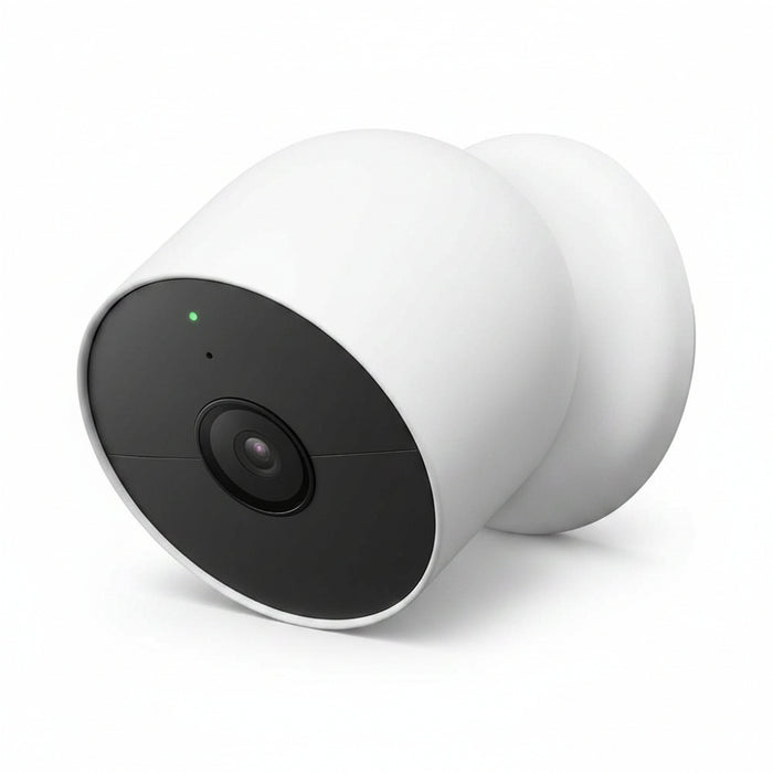 Google Nest Cam GA02276-US Outdoor and Indoor Battery Security Camera, White
