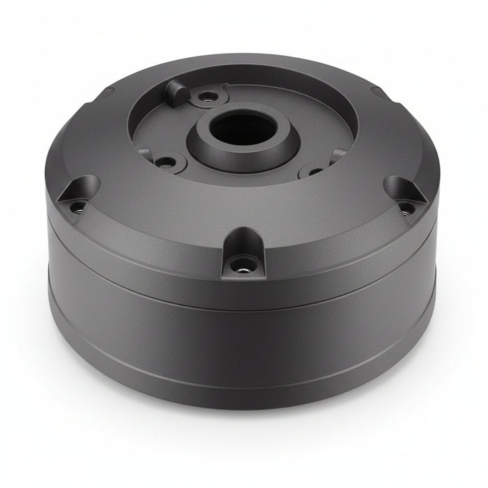 Hanwha SBO-147B Back Box for QNO-6082R Bullet Camera, Dark Gray