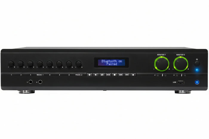 JBL Professional VMA2120 VMA Series Mixer Amplifier, 8-Input Channel, 2-Output Channel 120W at 70V