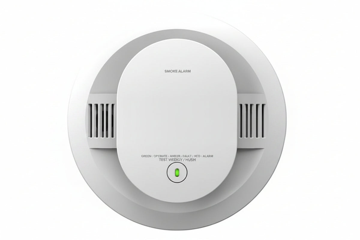 Kidde 21033081 Hardwired Smoke Alarm with AA Battery Backup