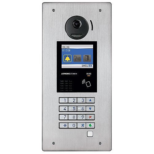 GT-DMB-N Stainless-Steel 3-in-1 Video Entrance Station with NFC Reader