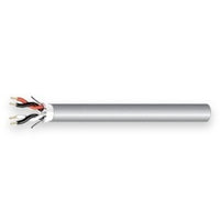 AQC430GY0500 West Penn AQC430 Aquaseal 500ft 22AWG 4-Conductor Shielded Audio Cable Gray