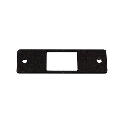Wiremold AV9008BK Keystone Jack Plate Black TAA Compliant