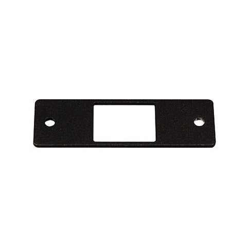 Wiremold AV9008BK Keystone Jack Plate Black TAA Compliant