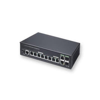 VIVOTEK AW-GEV-108A-130 8-Port Gigabit PoE L2 Managed Switch 130W