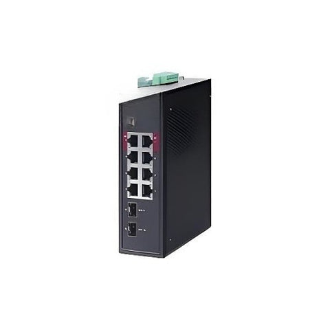 VIVOTEK AW-IHB-1040 Industrial Managed Switch 90W PoE 10-Port Gigabit