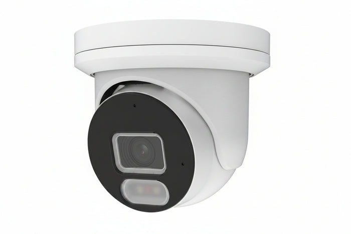 AVC-NBE81F28 8MP IR Turret IP Camera, 2.8mm Fixed Lens
