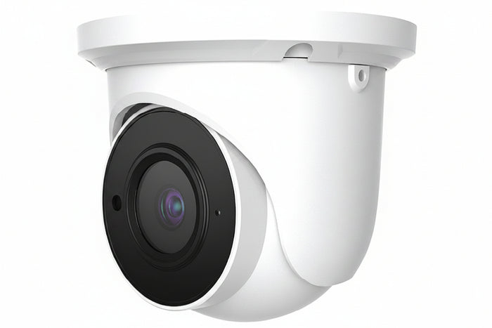 AVC-ENN41FT 4MP AI Turret IP Camera, 2.8mm Fixed Lens, White
